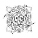 Celtic Knot, perseverance tattoo design idea