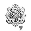 Celtic Knot, perseverance tattoo design idea