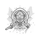 advance hacker  tattoo design idea