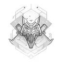 advance hacker  tattoo design idea