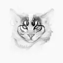 заяц tattoo design idea