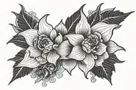 mani tattoo design idea