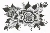 mani tattoo design idea