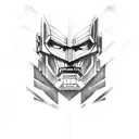 optimus prime tattoo design idea