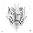 optimus prime tattoo design idea