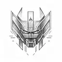 optimus prime tattoo design idea