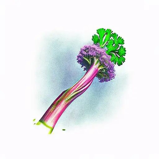 parsley tattoo design idea
