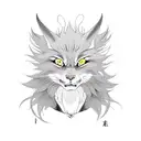 kurama from naruto tattoo design idea