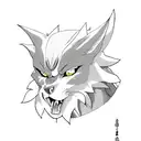 kurama from naruto tattoo design idea