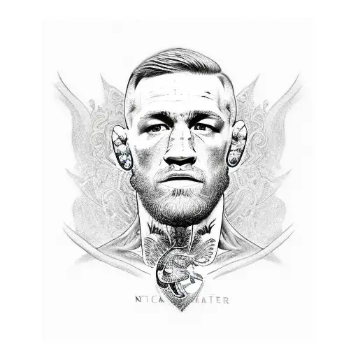 spine tattoo Conor mcgregor tattoo design idea