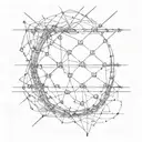 Spiked wire horizontal long tattoo design idea