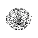 Eagle mexican wings tattoo design idea