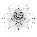 resilience+bravery+strongness+perseverance+triangle+circles+life+dots  tattoo design idea