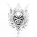 Flügel im Nacken  tattoo design idea