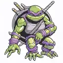 TMNT Donatello tattoo design idea
