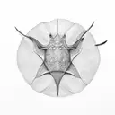 sting ray tattoo design idea