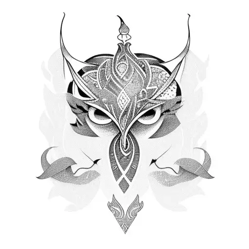 elfe tattoo design idea