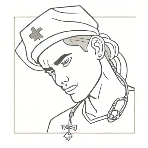 nurse tattoo for men tattoo design idea