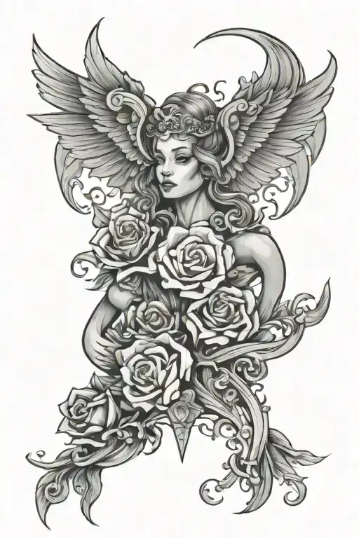 smut and dark romance but kind of discreet. can be quote or design. I read the LORDS series, ice breaker, etc.  tattoo design idea
