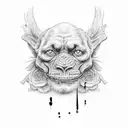 rip grandad tattoo design idea