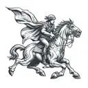 Running Spain connected tattoo design idea