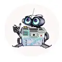 wall-e tattoo design idea