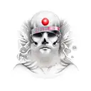 barber and Programmer remix tattoo design idea