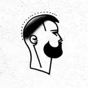 barber and programmer  tattoo design idea