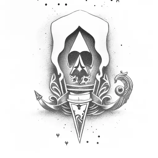 Ace of Spades tattoo design idea