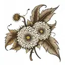 Dandelion tattoo design idea