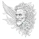 in memory of my dad that past away last year  tattoo design idea