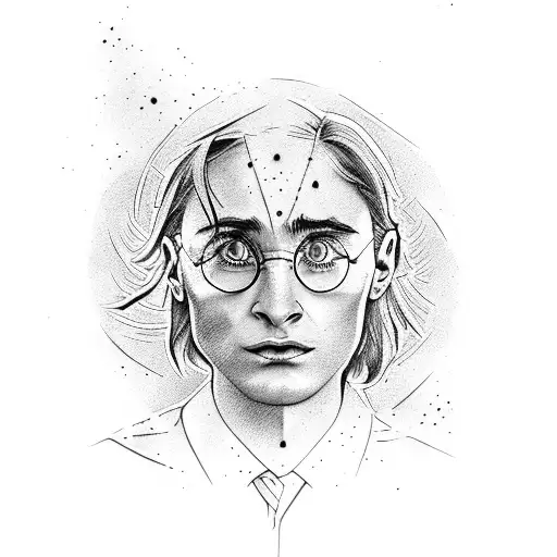harry potter  tattoo design idea