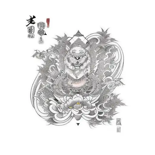 sigilism tattoo design idea