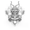 Jester tattoo design idea