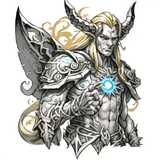 invoker dota 2 tattoo design idea