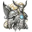 invoker dota 2 tattoo design idea