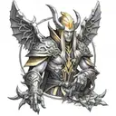 invoker dota 2 tattoo design idea