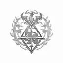 Palmeiras logo with a twist tattoo design idea