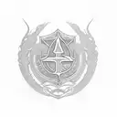 Palmeiras logo with a twist tattoo design idea