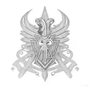 Palmeiras logo with a twist tattoo design idea