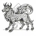 kirin tattoo design idea
