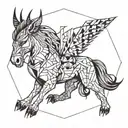 kirin tattoo design idea
