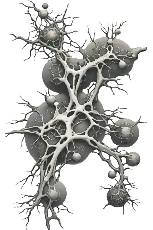 neurons tattoo design idea