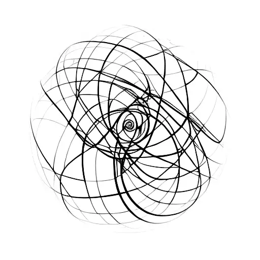 "I was so ahead of the curve, the curve became a sphere" tattoo design idea