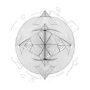 "I was so ahead of the curve, the curve became a sphere" tattoo design idea