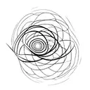 "I was so ahead of the curve, the curve became a sphere" tattoo design idea
