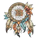 Dreamcatcher  tattoo design idea