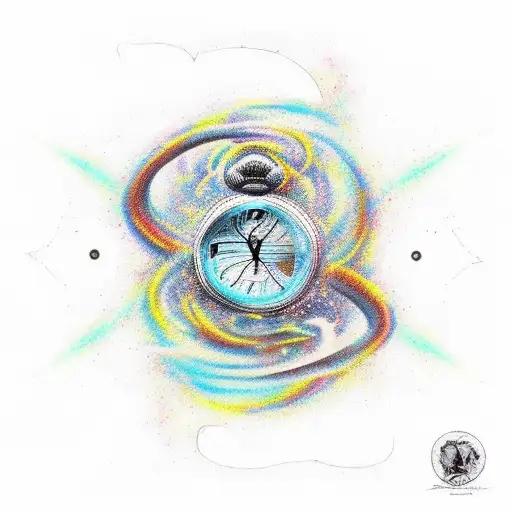 Time cast a spell on you, but you won't forget me I know I could've loved you, but you would not let me  I'll follow you tattoo design idea