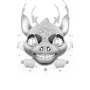 Stitch escrito aloha tattoo design idea