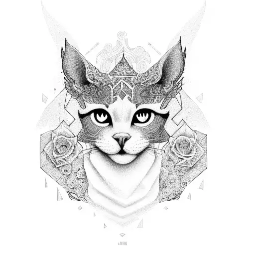 name combination of Aaron and Raniyah tattoo design idea